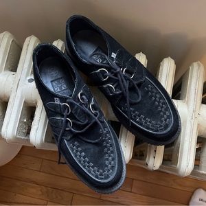 T.U.K black creepers platforms